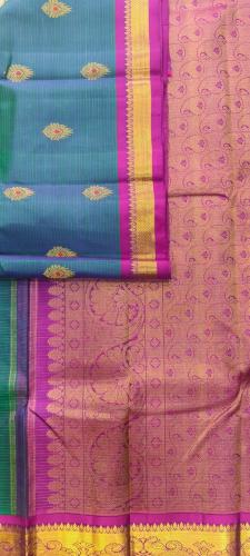 SAREES KPM SILK WITH BLOUSE